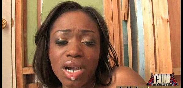 Naughty black wife gang banged by white friends 11